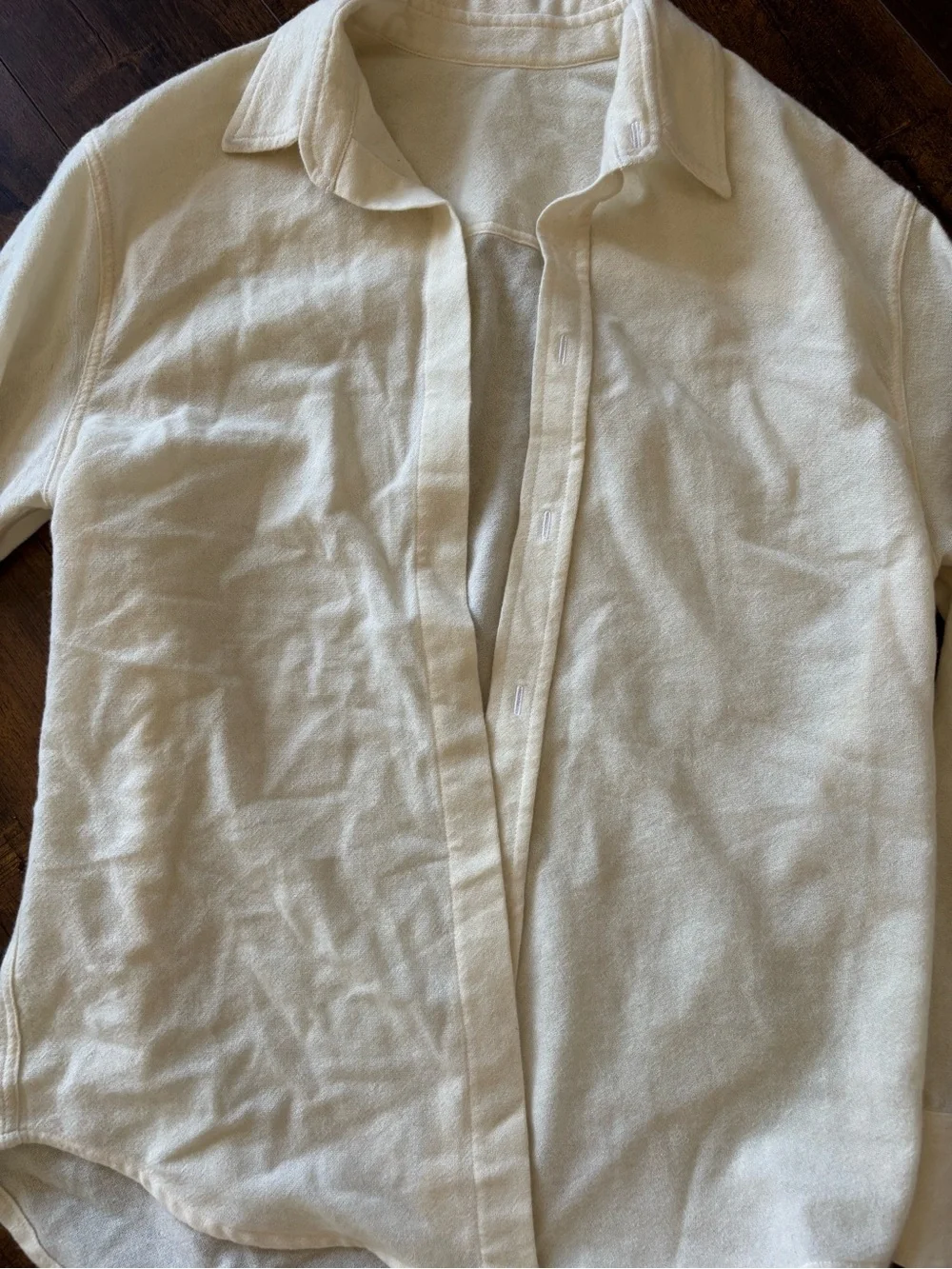 The Elder Statesman no label unfinished 100% cashmere suit